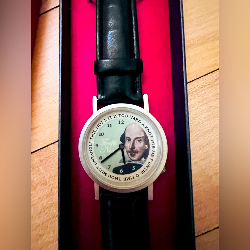 Shakespeare watch from The Unemployed Philosopher’s Guild.